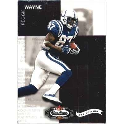 2002 Fleer Box Score First Edition #113 Reggie Wayne