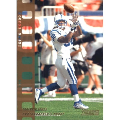 2002 Stadium Club Photographer's Proofs #113 Edgerrin James