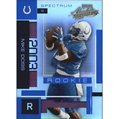 2003 Absolute Memorabilia Spectrum #150 Mike Doss