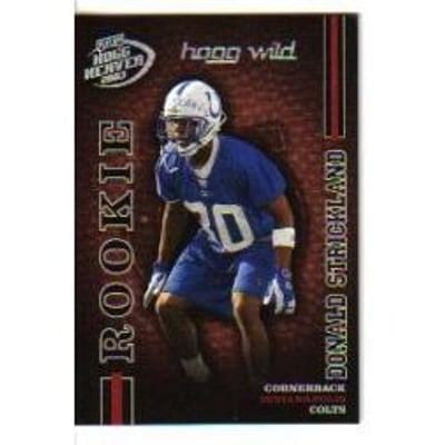 2003 Playoff Hogg Heaven Hogg Wild #196 Donald Strickland