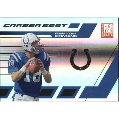 2004 Donruss Elite Career Best #CB13 Peyton Manning