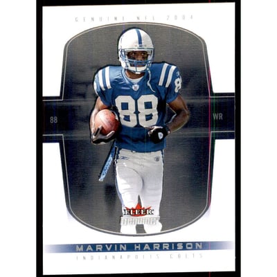 2004 Fleer Genuine Reflections #10 Marvin Harrison