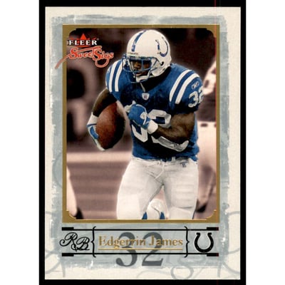 2004 Fleer Sweet Sigs Gold #21 Edgerrin James