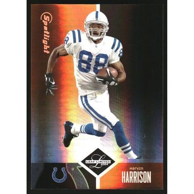 2004 Leaf Limited Bronze Spotlight #66 Marvin Harrison