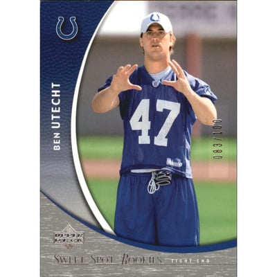 2004 Sweet Spot Silver #136 Ben Utecht