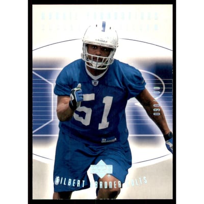 2004 Upper Deck Foundations Exclusive Rainbow Silver #148 Gilbert Gardner