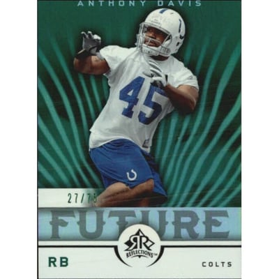 2005 Reflections Green #241 Anthony Davis