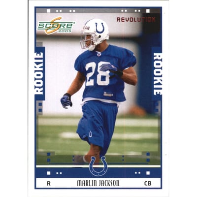 2005 Score Revolution #355 Marlin Jackson