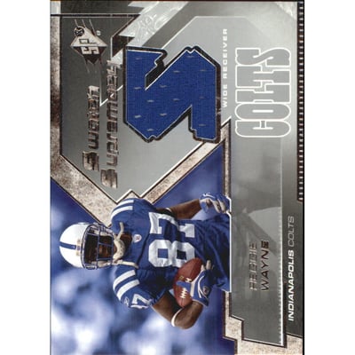 2005 SPx Swatch Supremacy #SWRE Reggie Wayne