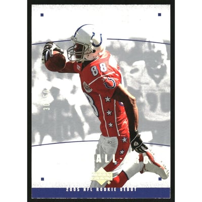 2005 Upper Deck Rookie Debut All-Pros Gold Spectrum #AP17 Marvin Harrison