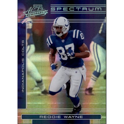 2006 Absolute Memorabilia Spectrum Silver #72 Reggie Wayne