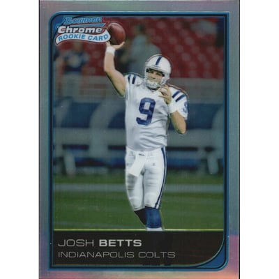 2006 Bowman Chrome Refractors #28 Josh Betts