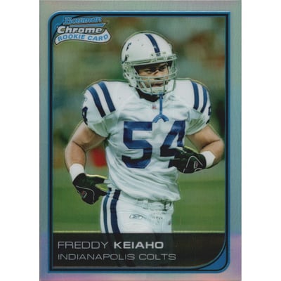 2006 Bowman Chrome Refractors #40 Freddie Keiaho