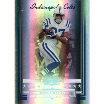 2006 Donruss Threads Silver Holofoil #52 Reggie Wayne