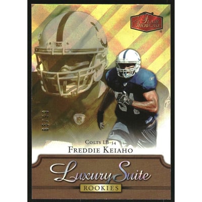 2006 Flair Showcase Gold #116 Freddie Keiaho