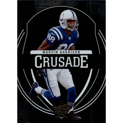 2006 Leaf Rookies and Stars Crusade Purple #8 Marvin Harrison