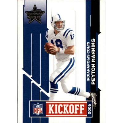 2006 Leaf Rookies and Stars NFL Kickoff Classic #3 Peyton Manning