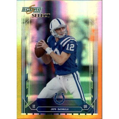 2006 Select Gold #118 Jim Sorgi