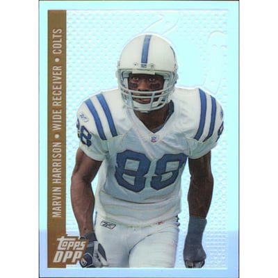 2006 Topps Draft Picks and Prospects Chrome Bronze Refractors #6 Marvin Harrison