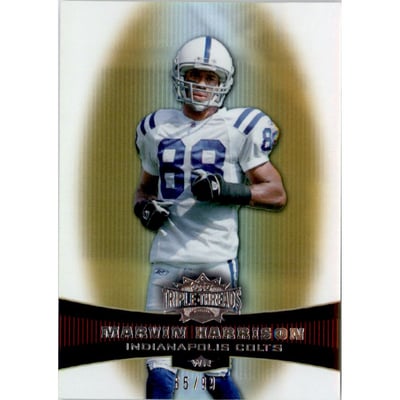 2006 Topps Triple Threads Gold #36 Marvin Harrison