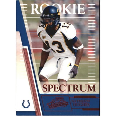 2007 Absolute Memorabilia Spectrum Red Retail #218 Dante Hughes