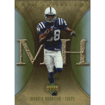 2007 Artifacts Green #46 Marvin Harrison
