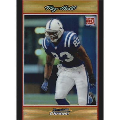 2007 Bowman Chrome Gold Refractors #BC49 Roy Hall