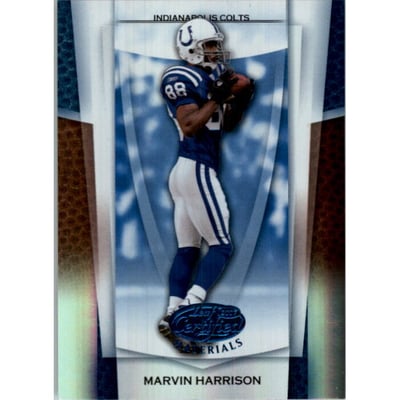 2007 Leaf Certified Materials Mirror Blue #120 Marvin Harrison