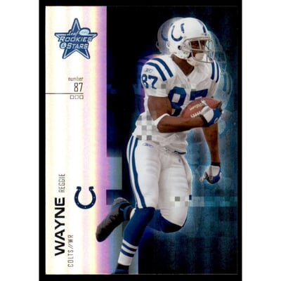 2007 Leaf Rookies and Stars Silver Holofoil #83 Reggie Wayne