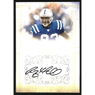 2007 Playoff National Treasures Signature Gold #152 Roy Hall