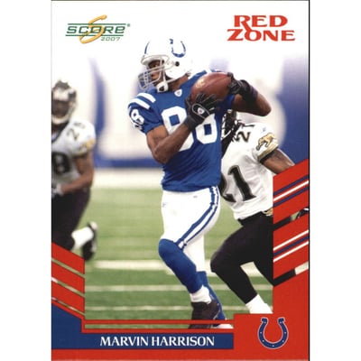 2007 Score Red Zone #222 Marvin Harrison