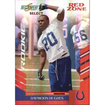 2007 Select Red Zone #329 Daymeion Hughes