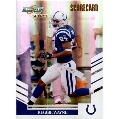 2007 Select Scorecard #223 Reggie Wayne