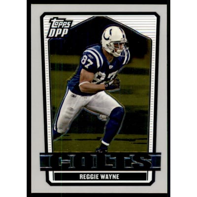 2007 Topps Draft Picks and Prospects Chrome Silver #22 Reggie Wayne