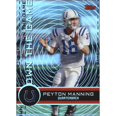 2007 Topps Own The Game #OTGPM Peyton Manning