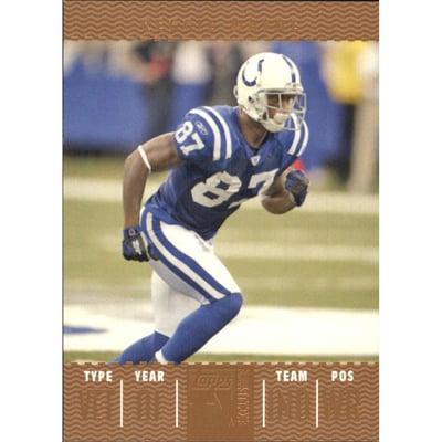 2007 Topps TX Exclusive Bronze #61 Reggie Wayne