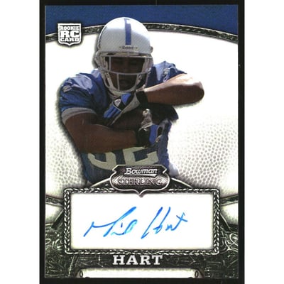 2008 Bowman Sterling Refractors #120 Mike Hart AU