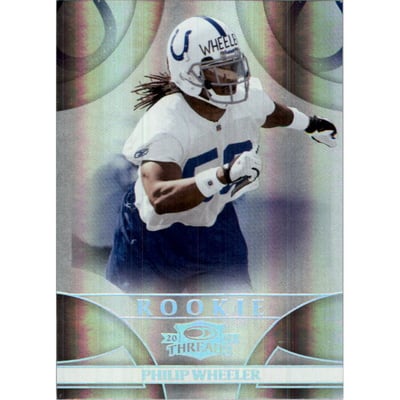 2008 Donruss Threads Silver Holofoil #224 Philip Wheeler