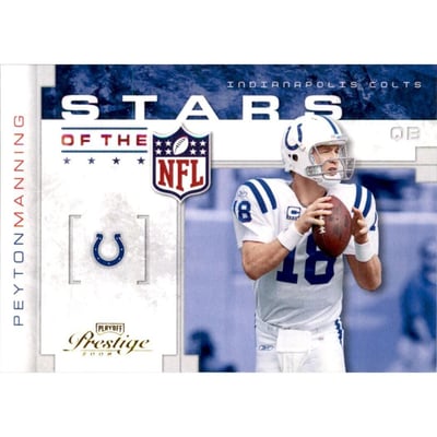 2008 Playoff Prestige Stars of the NFL Foil #4 Peyton Manning