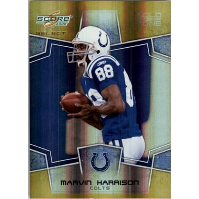 2008 Select Gold Zone #129 Marvin Harrison