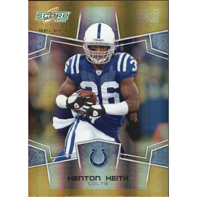 2008 Select Gold Zone #133 Kenton Keith