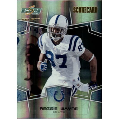 2008 Select Scorecard #130 Reggie Wayne