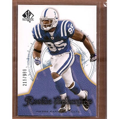 2008 SP Authentic #163 Pierre Garcon RC