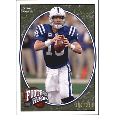 2008 Upper Deck Heroes Green #78 Peyton Manning