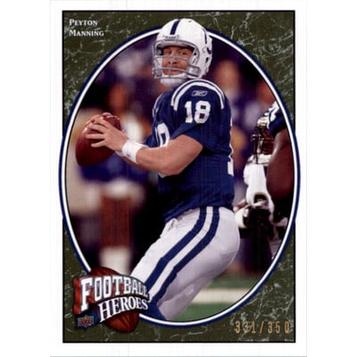 2008 Upper Deck Heroes Green #79 Peyton Manning