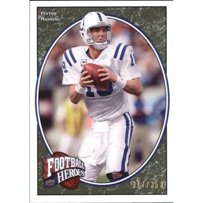 2008 Upper Deck Heroes Green #80 Peyton Manning