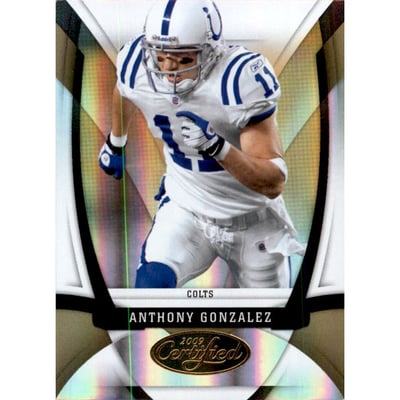 2009 Certified Mirror Gold #53 Anthony Gonzalez