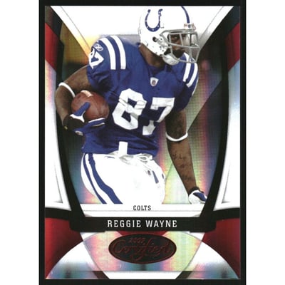 2009 Certified Mirror Red #57 Reggie Wayne