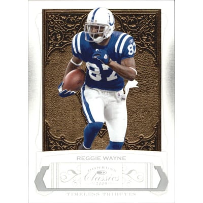 2009 Donruss Classics Timeless Tributes Silver #45 Reggie Wayne