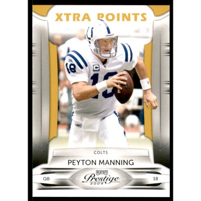 2009 Playoff Prestige Xtra Points Gold #42 Peyton Manning